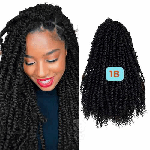 Pre-twisted Passion Twists (18 In)