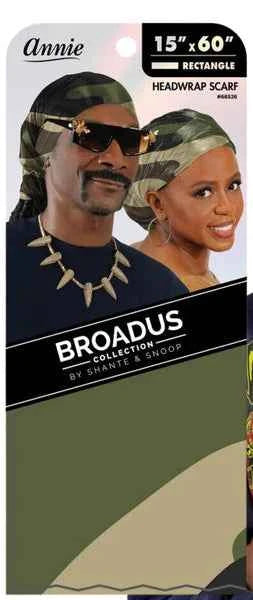 Annie Broadus Collection Headwrap Scarf (60inch x 15inch)