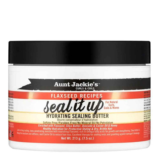 AUNT JACKIE'S Flaxseed Seal It Up Hydrating Sealing Butter