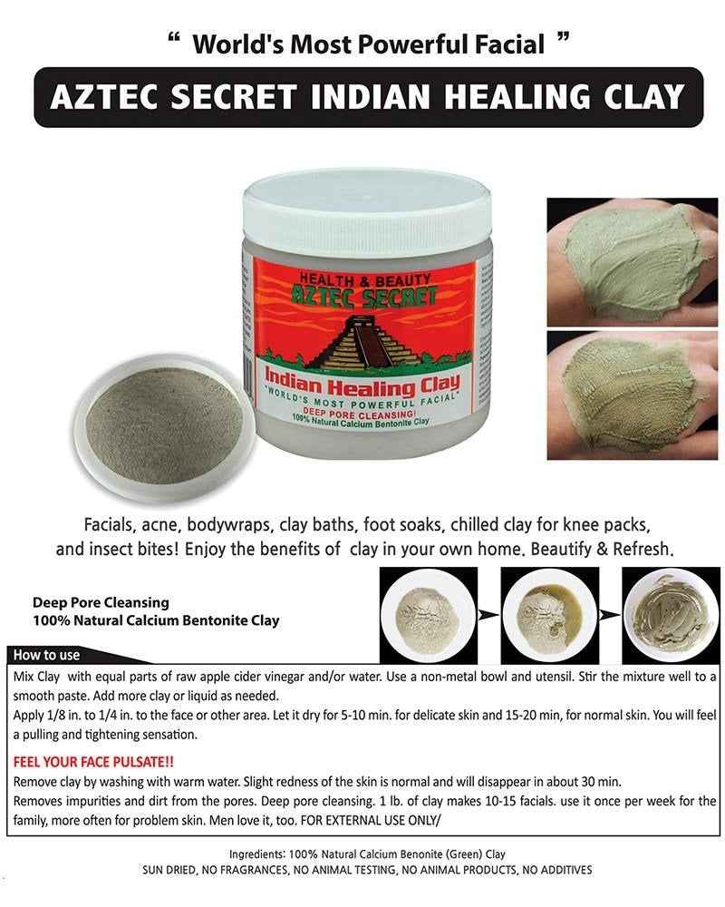 Aztec Secret Indian Healing Clay Mask