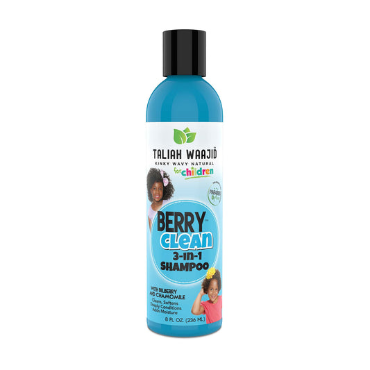Taliah Waajid Children Kinky Wavy Natural Berry Clean 3-In-1 Shampoo