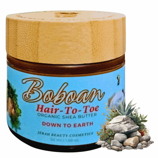 Down to Earth Boboan Hair-To-Toe Organic Shea Butter