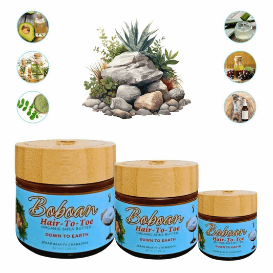 Down to Earth Boboan Hair-To-Toe Organic Shea Butter