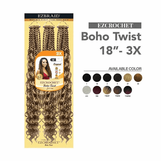 EZBRAID Ezcrochet 3X Boho Twist Braid