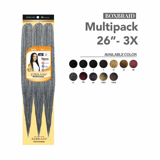 EZBRAID Professional 3X Box Braid