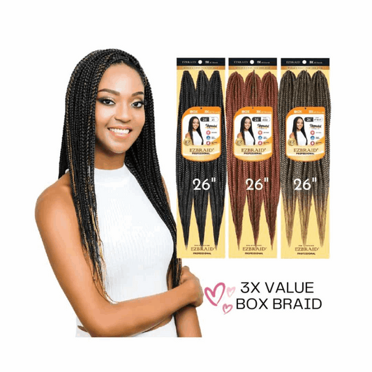 EZBRAID Professional 3X Box Braid