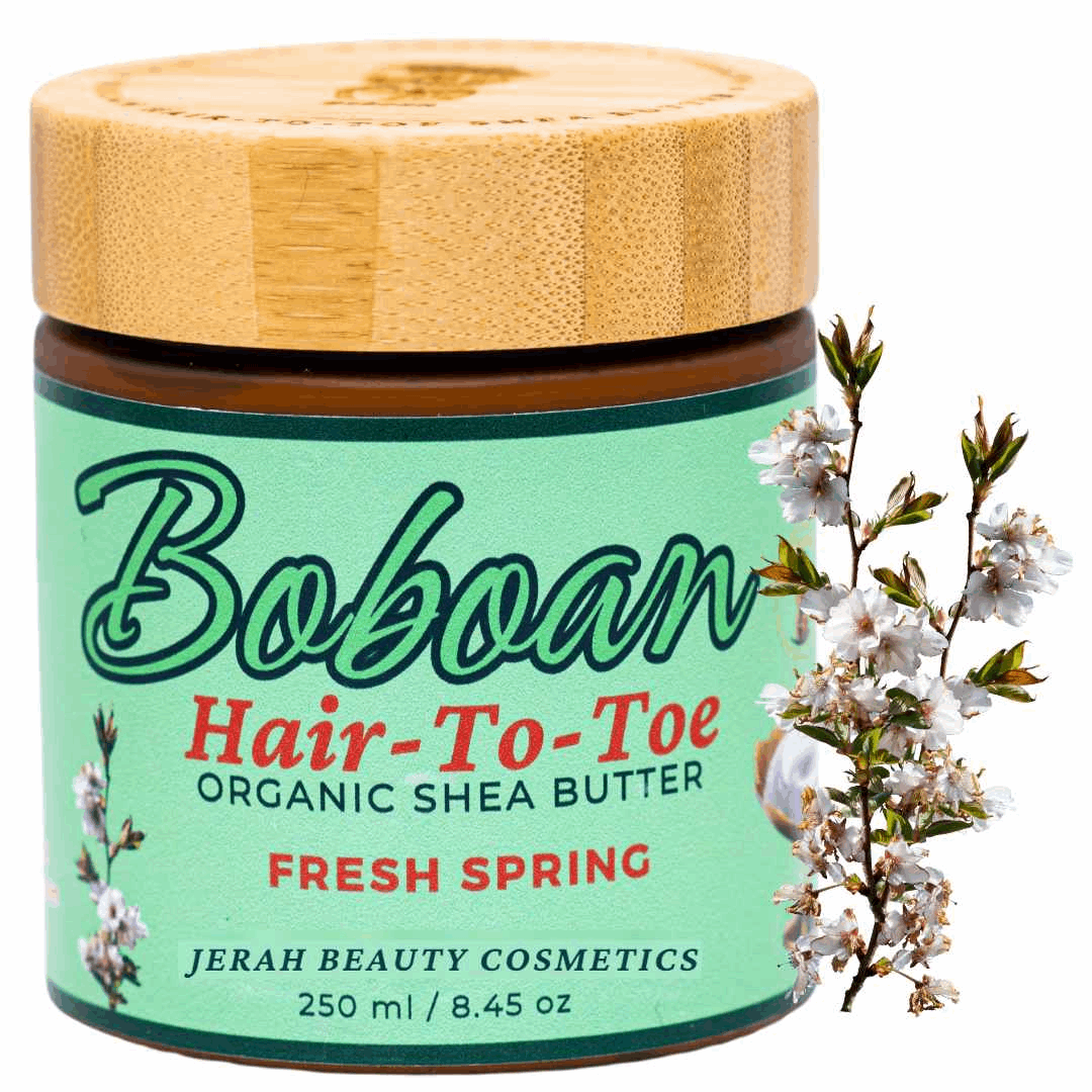 Fresh Spring Boboan Hair-To-Toe Organic Shea Butter