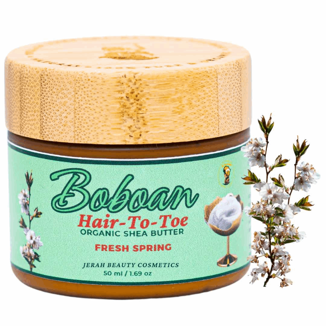 Fresh Spring Boboan Hair-To-Toe Organic Shea Butter