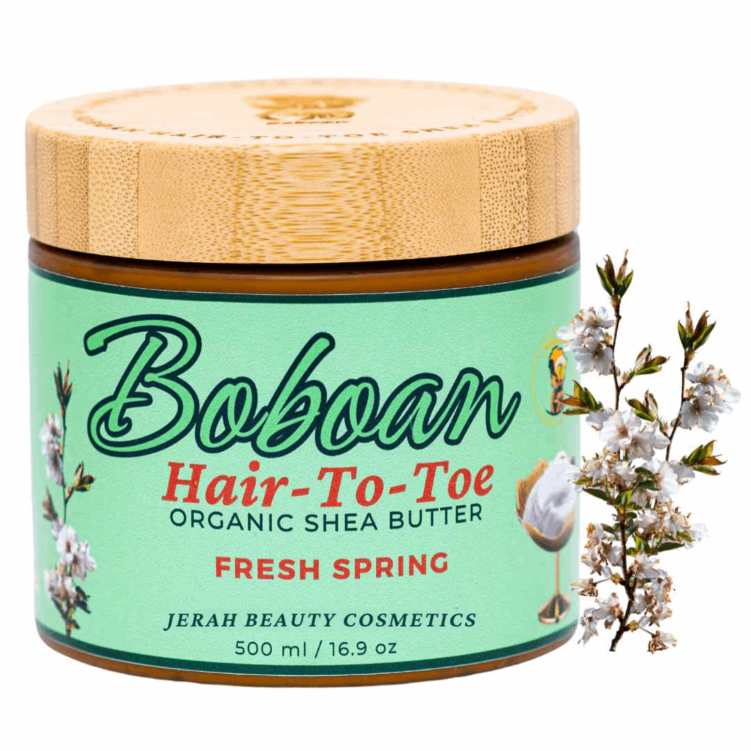 Fresh Spring Boboan Hair-To-Toe Organic Shea Butter