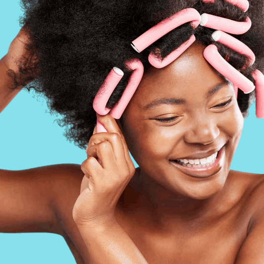 Silk Press/Curling Hairstyle