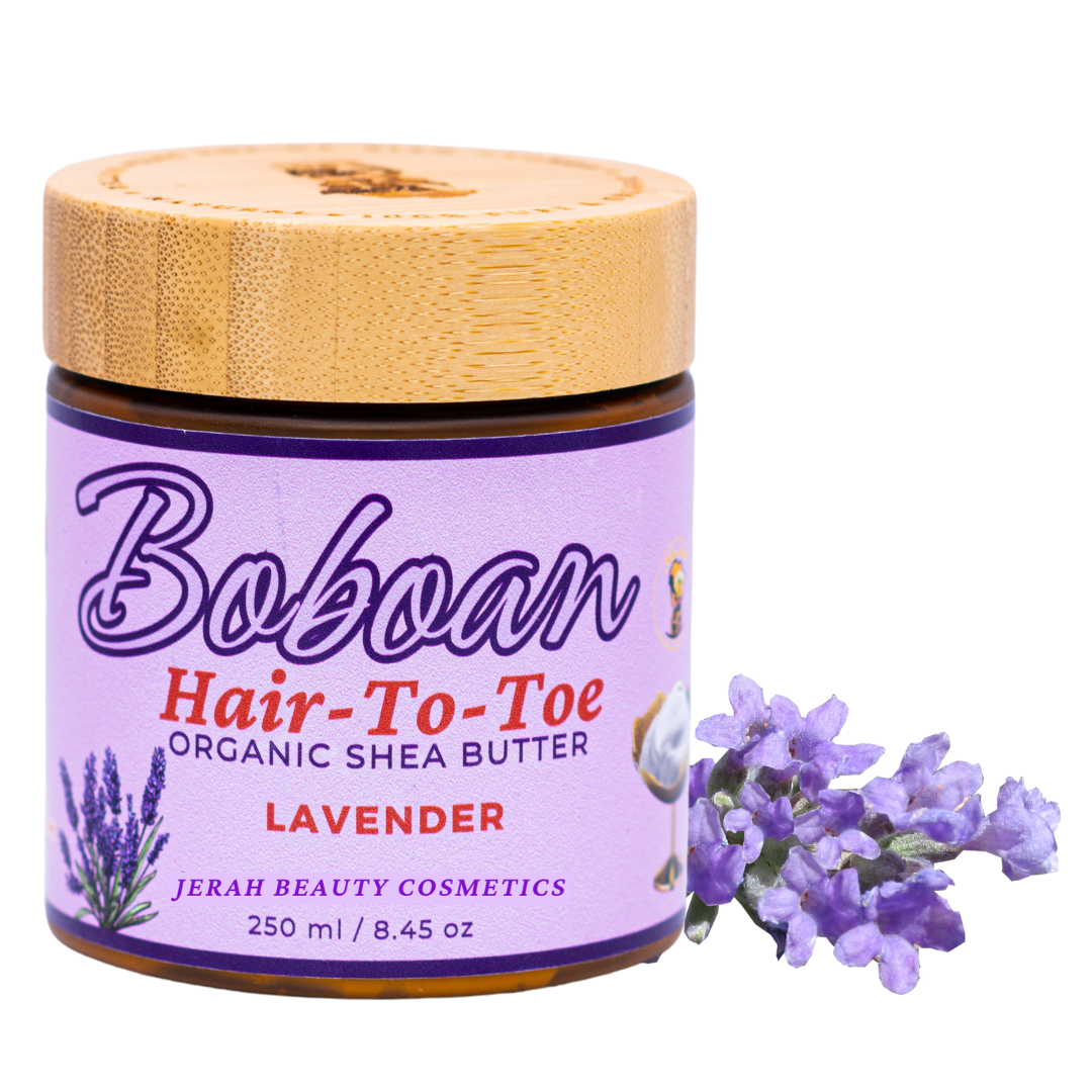 Lavender Boboan Hair-To-Toe Organic Shea Butter