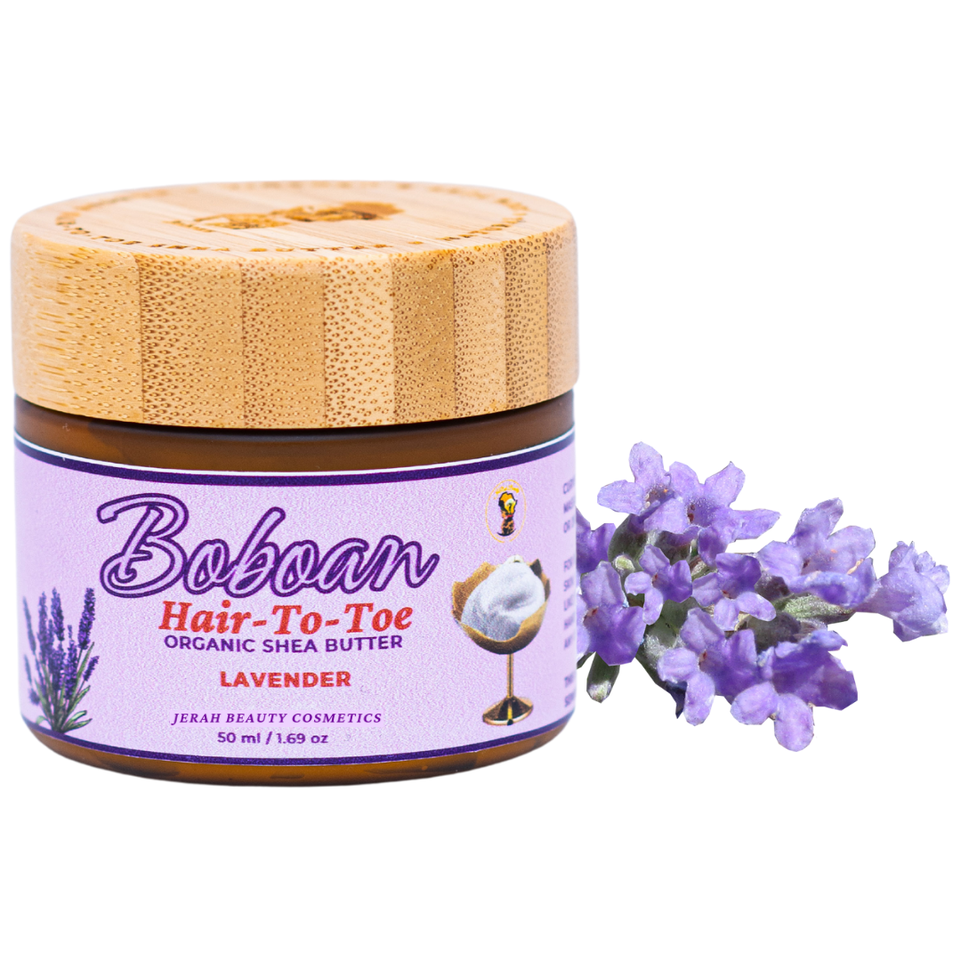 Lavender Boboan Hair-To-Toe Organic Shea Butter