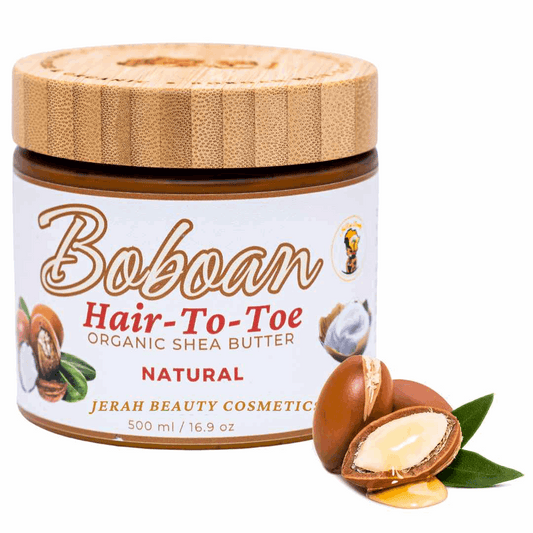 Natural Boboan Hair-To-Toe Organic Shea Butter