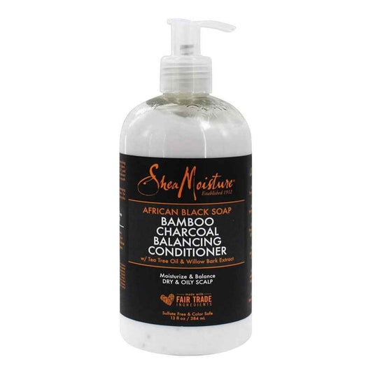 SHEA MOISTURE African Black Soap Bamboo Charcoal Balancing Conditioner