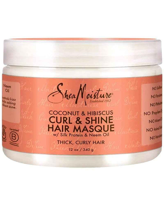 SHEA MOISTURE Coconut & Hibiscus Curl & Shine Hair Masque
