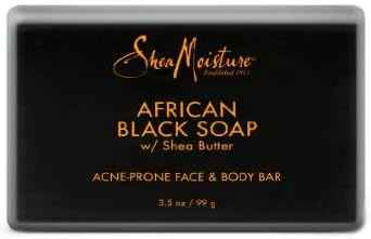 SHEA MOISTURE African Black Soap for Acne Prone Face & Body