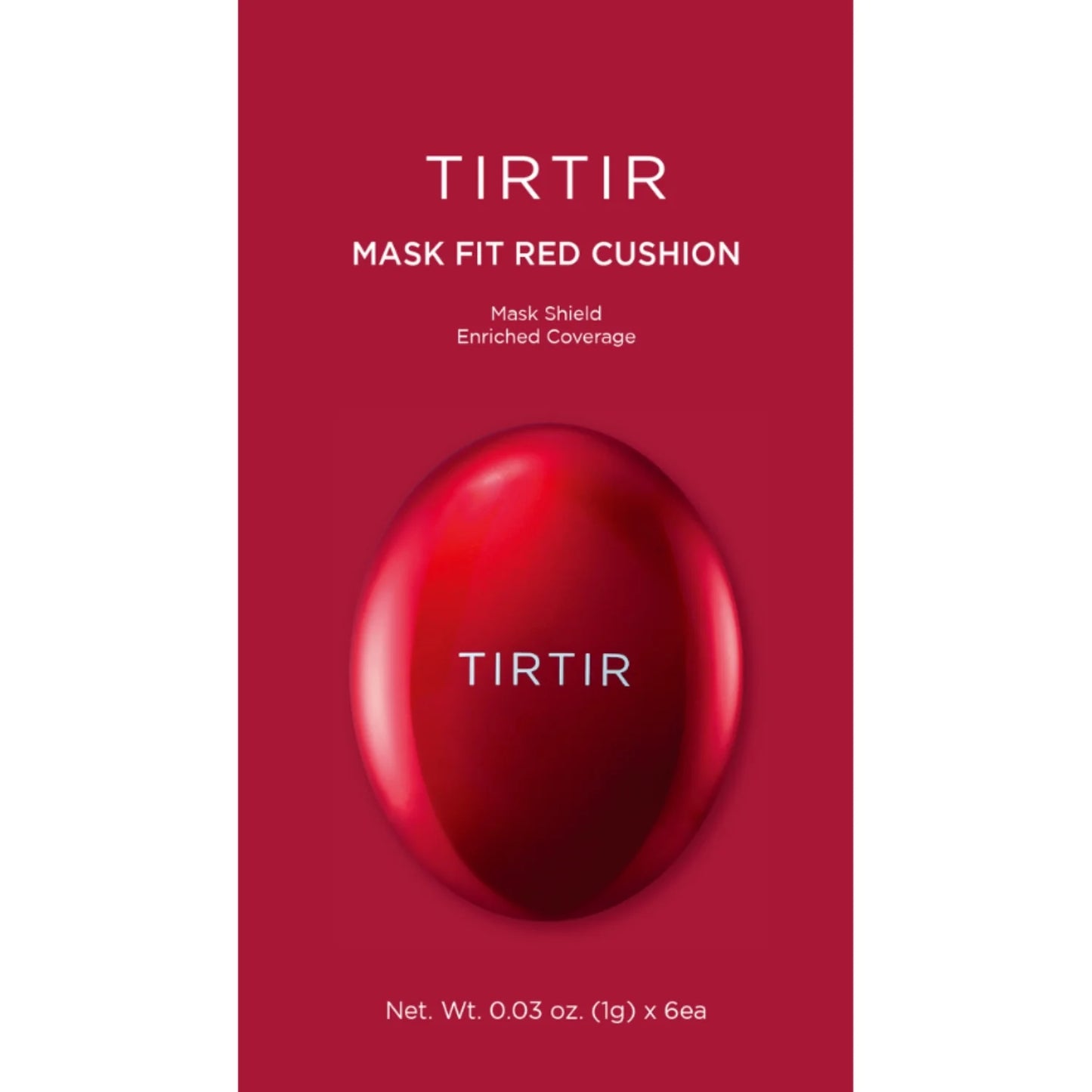 TIRTIR Mask Fit Red Cushion 6 Shade Trial Kit