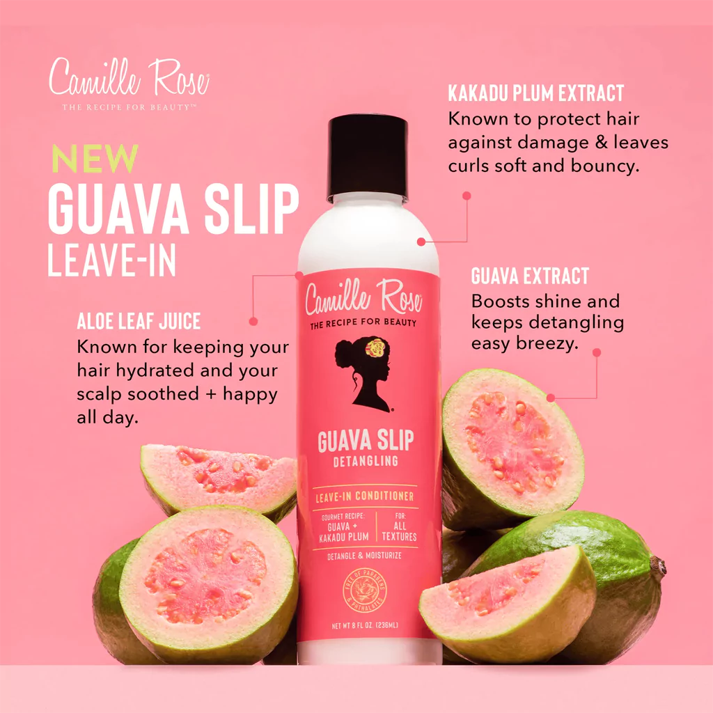 Camille Rose Guava Slip Leave-In Conditioner