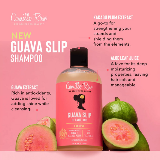 Camille Rose Guava Slip Detangling Shampoo