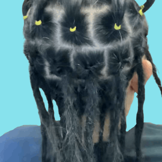 60 Natural Straight Hair Locs