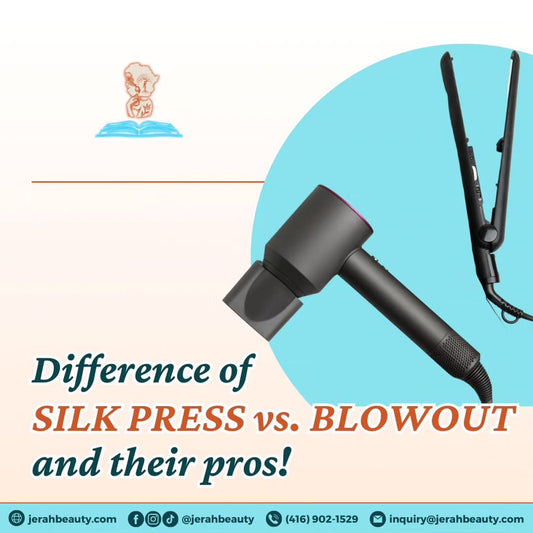 Difference of SILK PRESS vs. BLOWOUT and there pros!