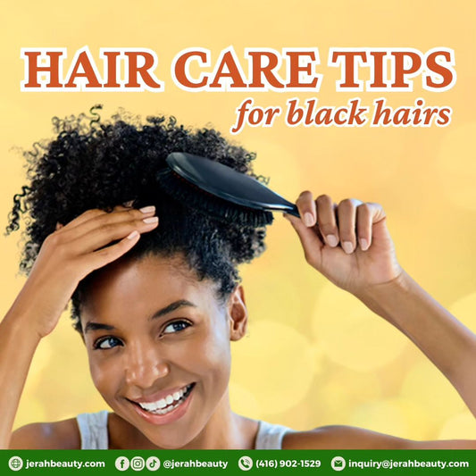 HAIR CARE TIPS for black hairs