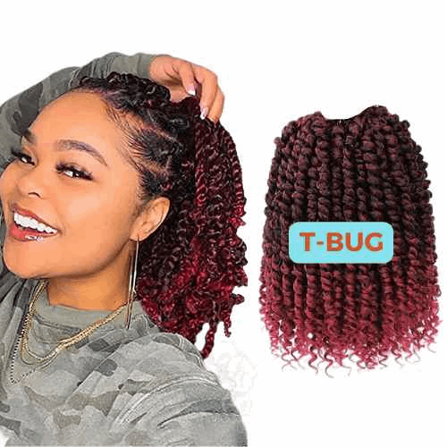 Pre-twisted Passion Twists (10 In)