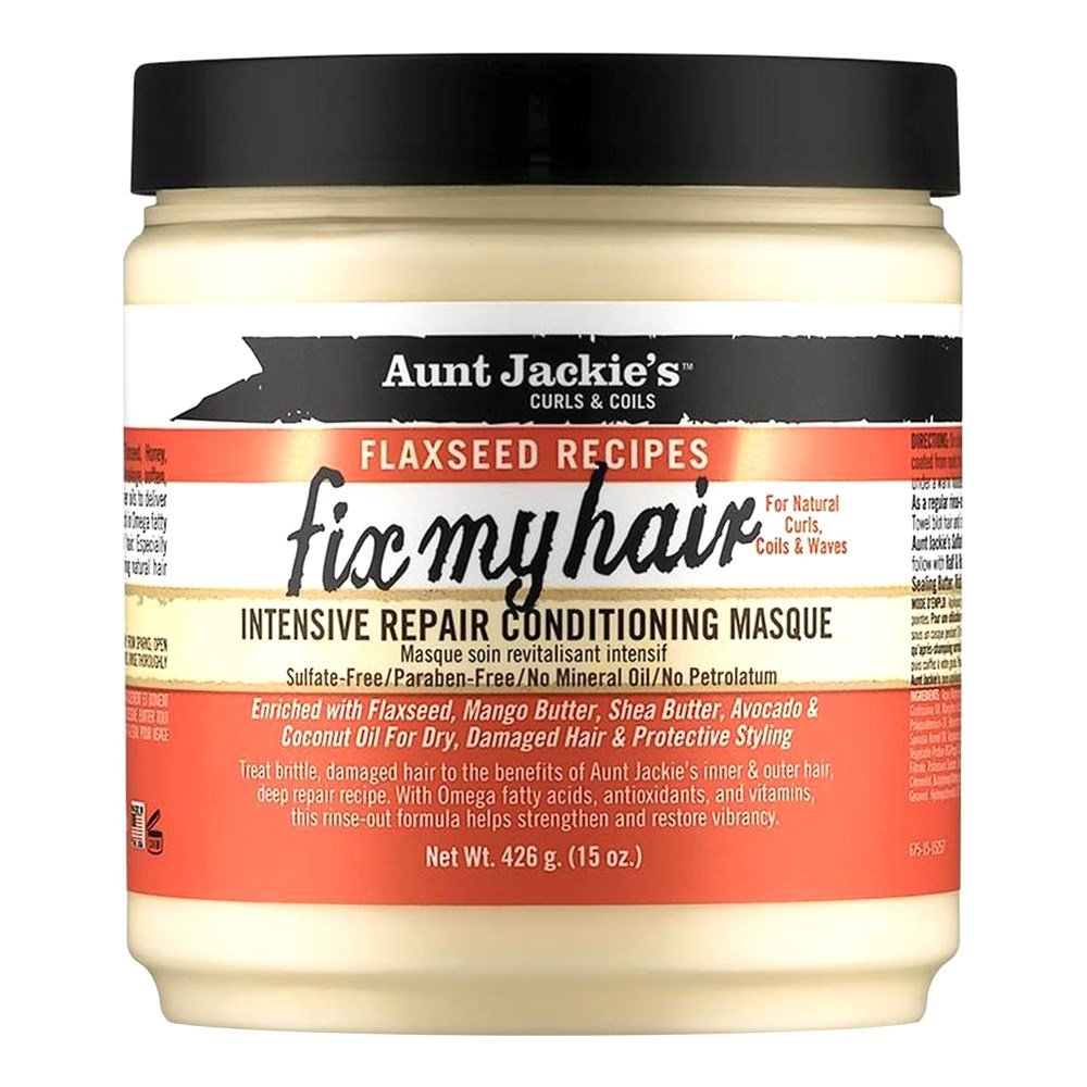 AUNT JACKIE'S Flaxseed Fix My Hair Repair Masque (15oz)