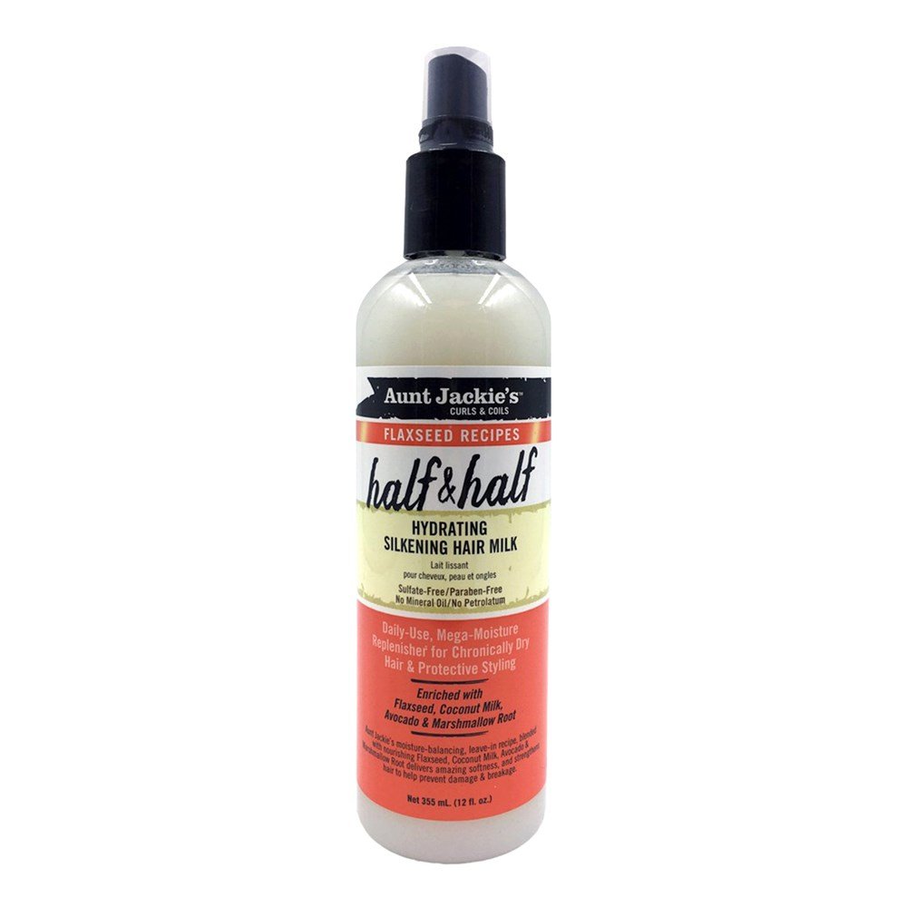 AUNT JACKIE'S Flaxseed Half&Half Hydrating Silkening Hair Milk