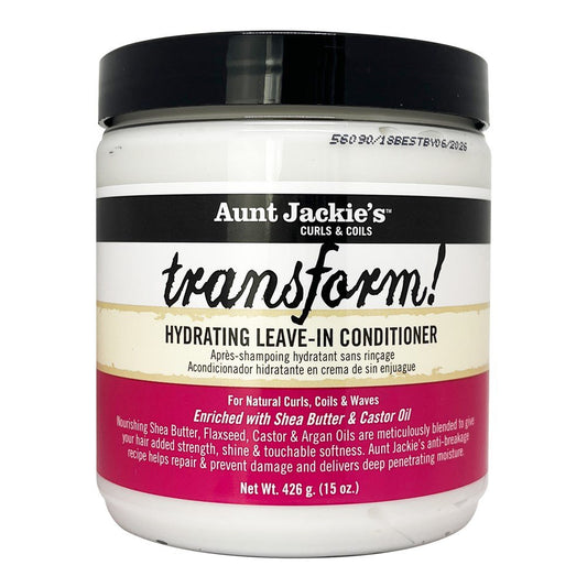 AUNT JACKIE'S Transform Hydrating Leave-In Conditioner (15oz)