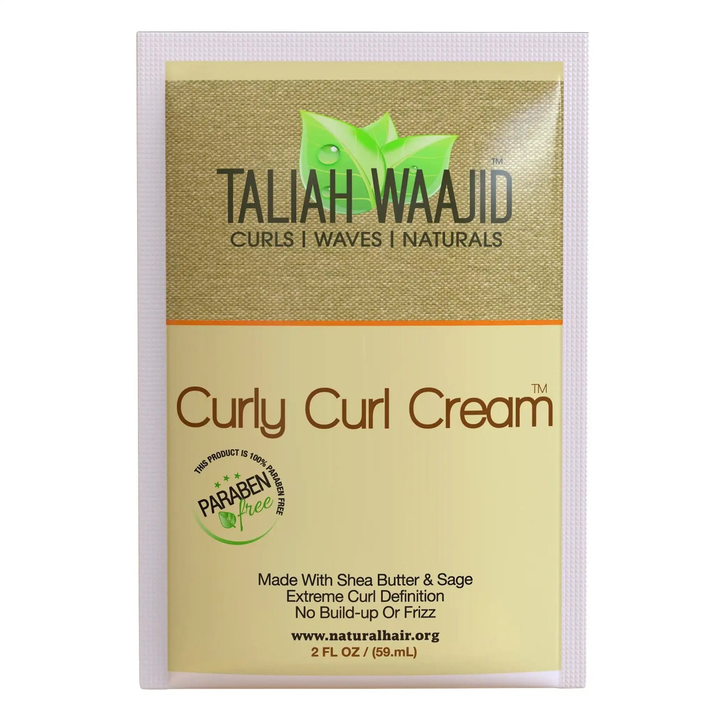 Taliah Waajid Curly Curl Cream Packet