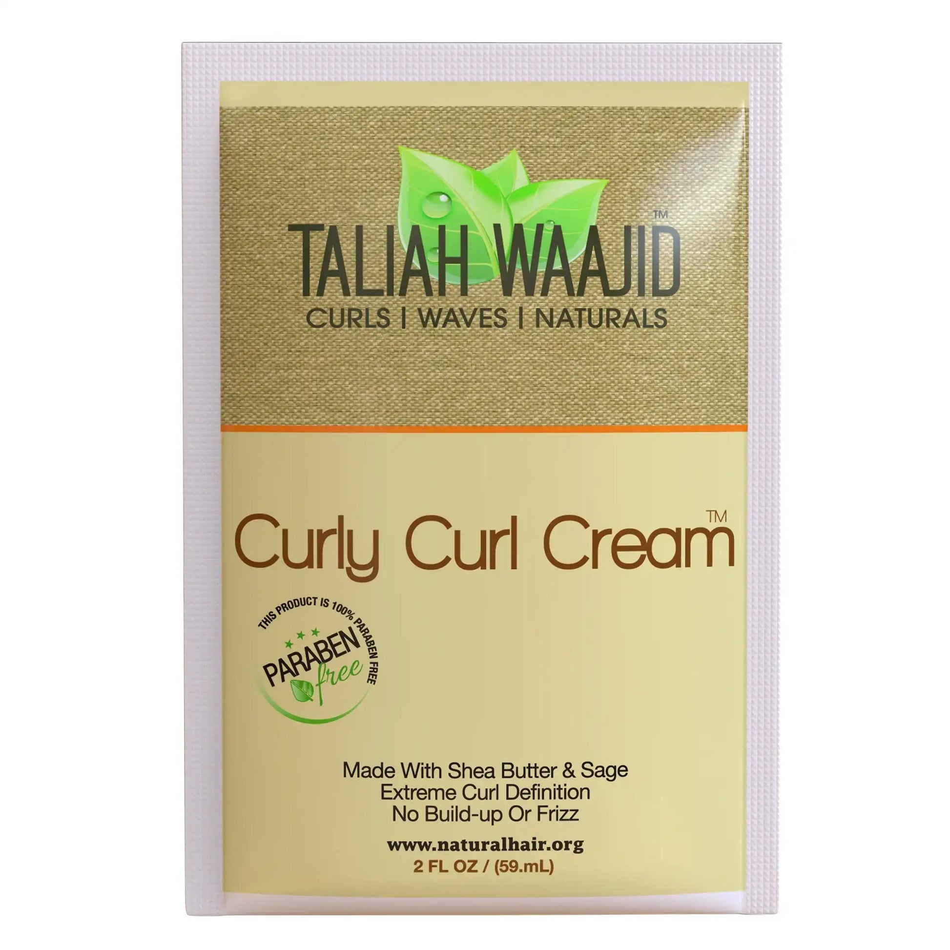 Taliah Waajid Curly Curl Cream Packet