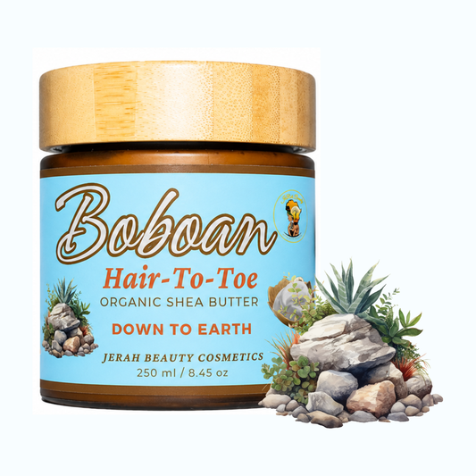 Down to Earth Boboan Hair-To-Toe Organic Shea Butter