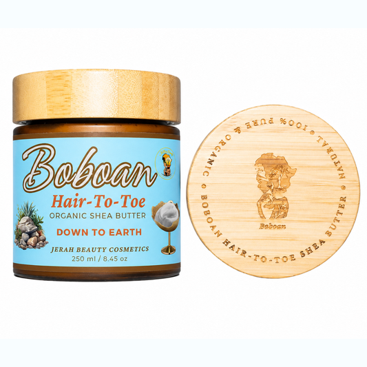 Down to Earth Boboan Hair-To-Toe Organic Shea Butter