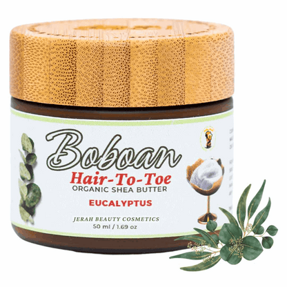 Eucalyptus Boboan Hair-To-Toe Organic Shea Butter