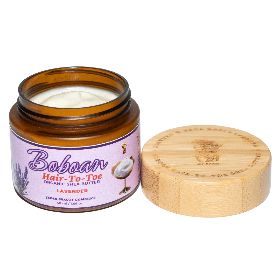 LAVENDER Boboan Hair-To-Toe Organic Shea Butter