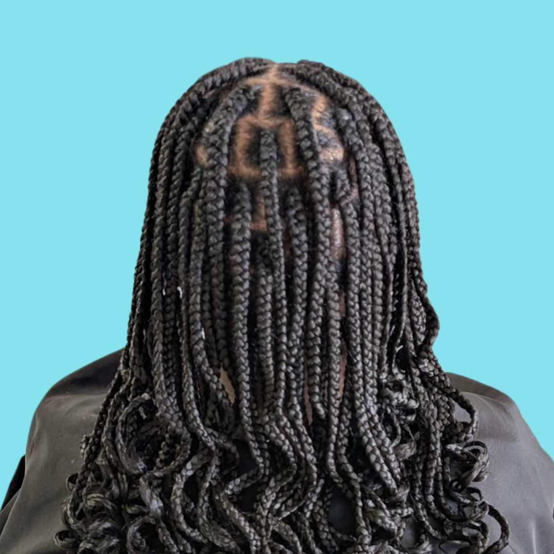 Medium Regular and Knotless Box Braids or Twists