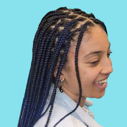 Medium Regular and Knotless Box Braids or Twists