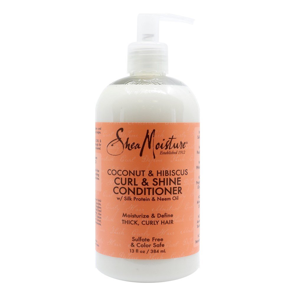 SHEA MOISTURE Coconut & Hibiscus Curl & Shine Conditioner (13oz)