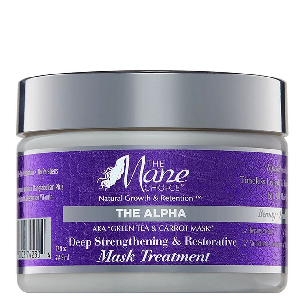 THE MANE CHOICE Green Tea & Carrot Deep Strengthening & Restore Mask Treatment