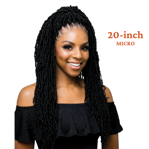 faux locs braid 20in