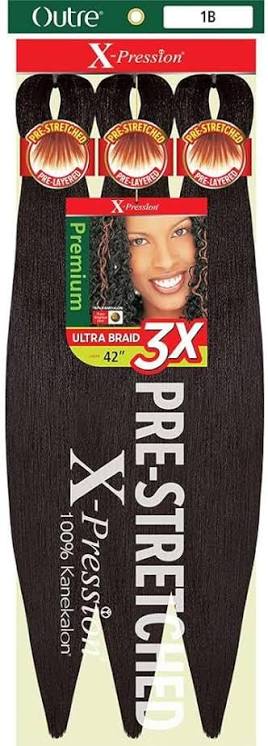 Outre Braids 3X Pre-stretched Braid