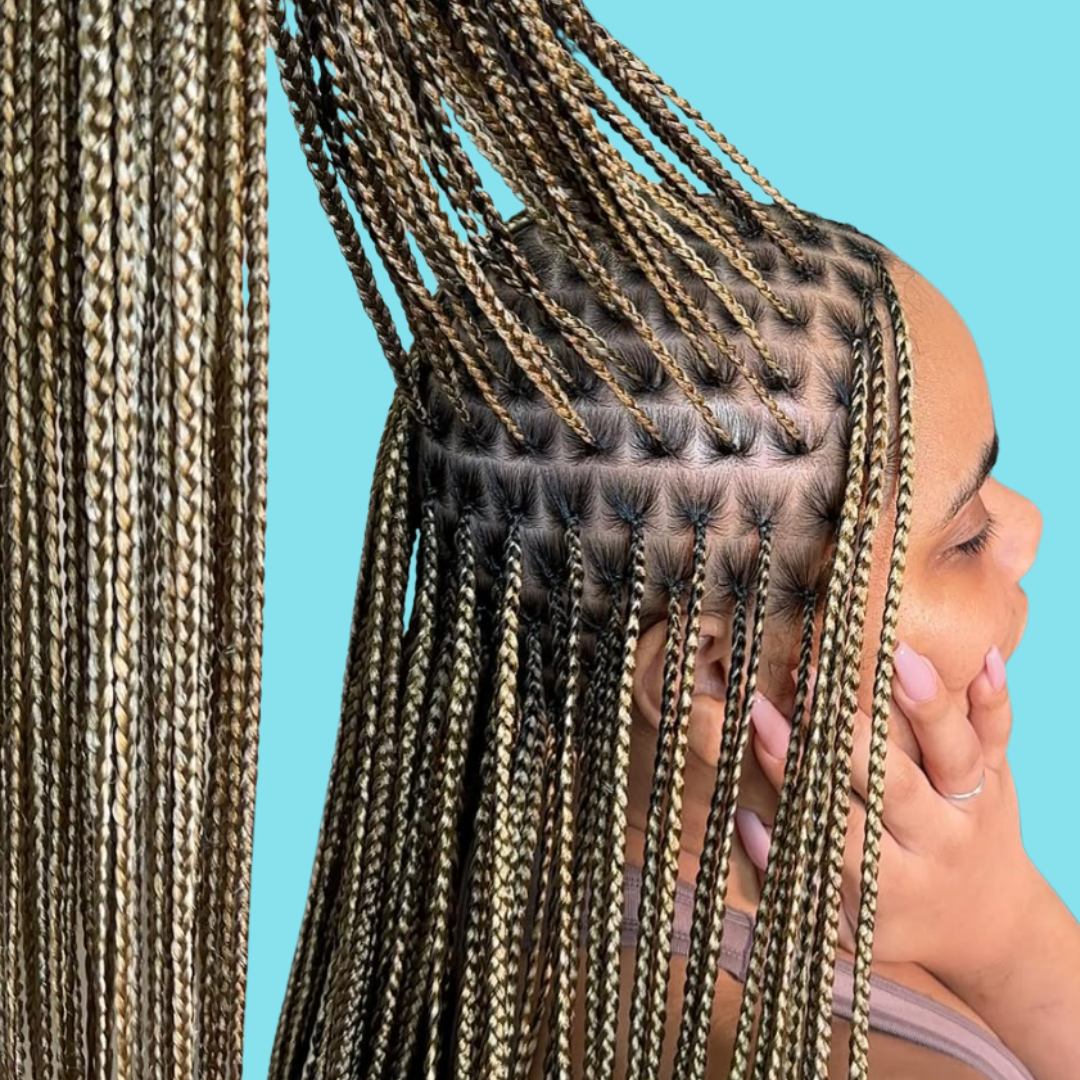 Small Regular and Knotless Box Braids or Twists