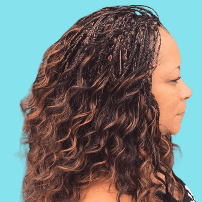 Tree Braids Vs Invisible Small Tree Braids - JERAH BEAUTY - Box Braids
